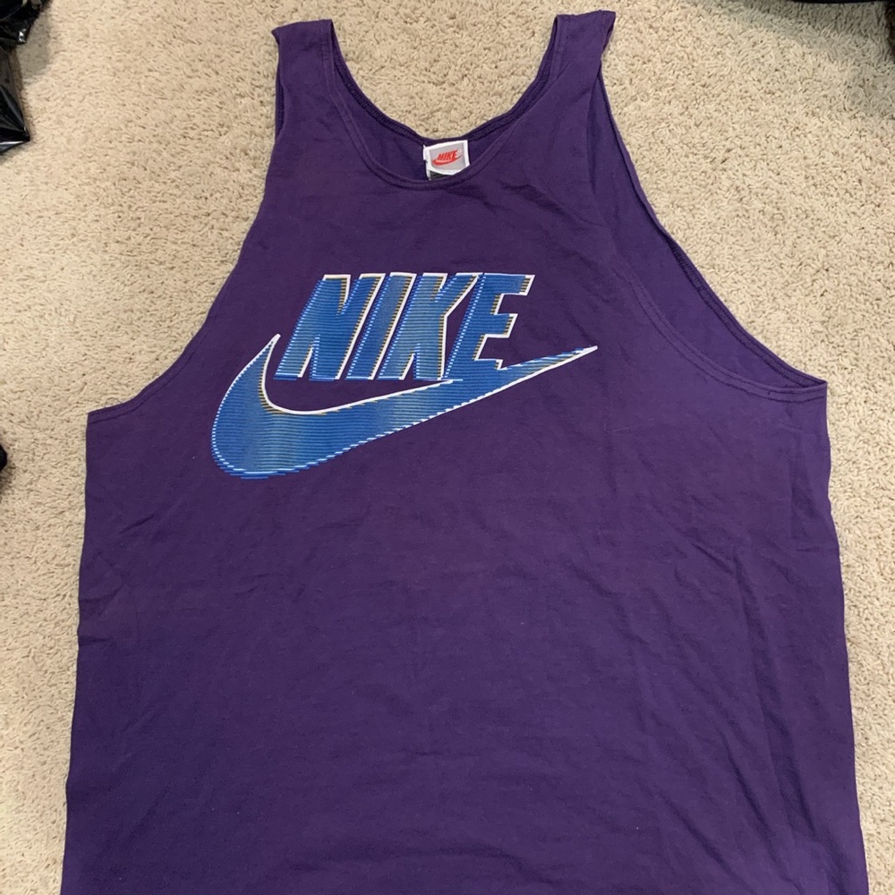 super rare vintage 80’s nike tank top